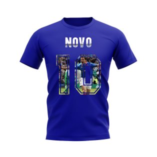 Nacho Novo Name and Number Rangers T-shirt (Blue)