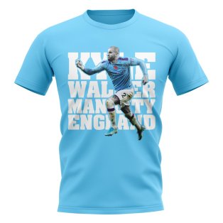 Kyle Walker Manchester City Player T-Shirt (Sky)