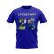 Peter Lovenkrands Name and Number Rangers T-shirt (Blue)