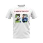 Peter Lovenkrands Name and Number Rangers T-shirt (White)