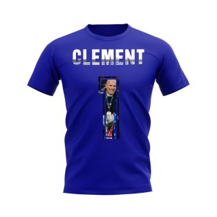 Philippe Clement Name and Number Rangers T-shirt (Blue)