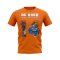 Ronald De Boer Name and Number Rangers T-shirt (Orange)
