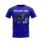 Ross McCausland Name and Number Rangers T-shirt (Blue)