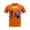 Ryan Kent Name and Number Rangers T-shirt (Orange)