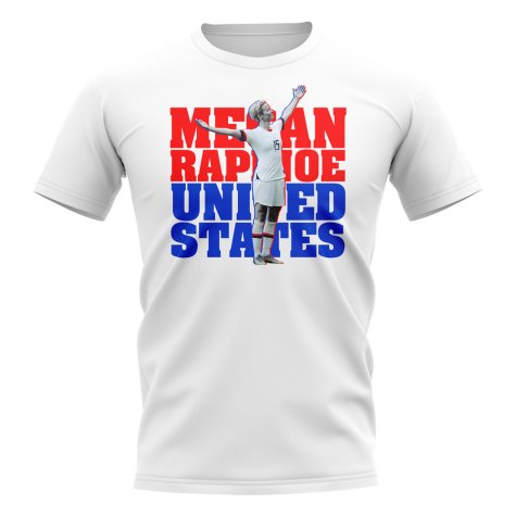 Megan Rapinoe United States-Player T-Shirt (White)