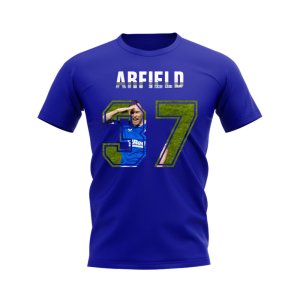 Scott Arfield Name and Number Rangers T-shirt (Blue)