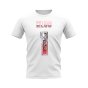 Stefan Klos Name and Number Rangers T-shirt (White)