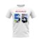 Steven Gerrard Name and Number Rangers T-shirt (White)