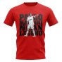 Paolo Maldini AC Milan Player T-Shirt (Red)