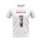 Walter Smith Name and Number Rangers T-shirt (White)