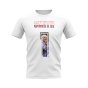 Walter Smith Name and Number Rangers T-shirt (White)