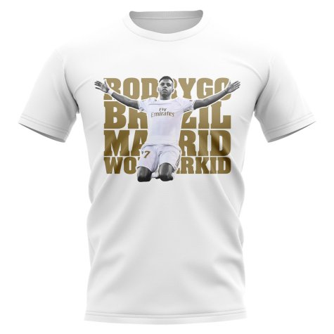 Rodrygo Wonderkid Player T-Shirt (White)