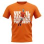 Virgil Van Dijk Netherlands Player T-Shirt (Orange)
