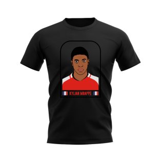 Kylian Mbappe Rookie T-shirt (Black)