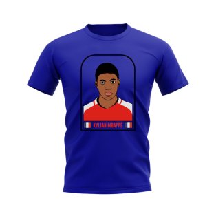 Kylian Mbappe Rookie T-shirt (Blue)