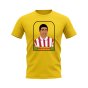 Ronaldo Nazario Rookie T-shirt (Yellow)