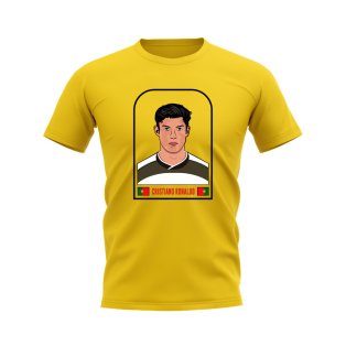 Cristiano Ronaldo Rookie T-shirt (Yellow)