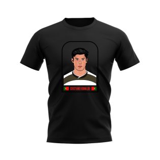 Cristiano Ronaldo Rookie T-shirt (Black)