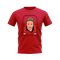 David Beckham Rookie T-shirt (Red)