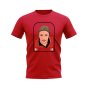 David Beckham Rookie T-shirt (Red)