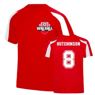 Walsall Sports Training Jersey (Isaac Hutchison 8)