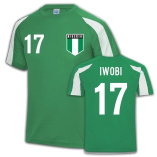 Nigeria Sports Training Jersey (Alex Iwobi 17)