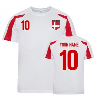 Denmark Sports Training Jersey (Your Name)