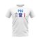 PSG 1999-2000 Retro Shirt Text T-shirt (White)