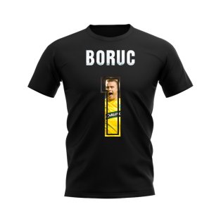 Artur Boruc Name And Number Celtic T-Shirt (Black)