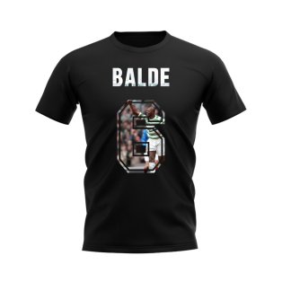 Bobo Balde Name And Number Celtic T-Shirt (Black)