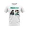 Callum McGregor Name And Number Celtic T-Shirt (White)