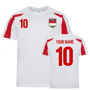 Hungary Sports Training Jersey (Your Name)