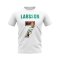 Henrik Larsson Name And Number Celtic T-Shirt (White)