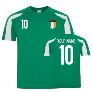 Republic of Ireland Sports Training Jersey (Your Name)