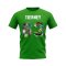 Kieran Tierney Name And Number Celtic T-Shirt (Green)