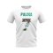 Luis Palma Name And Number Celtic T-Shirt (White)