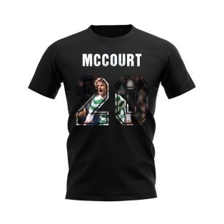 Paddy McCourt Name And Number Celtic T-Shirt (Black)