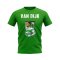 Virgil Van Dijk Name And Number Celtic T-Shirt (Green)