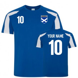 Scotland Sports Training Jersey (Your Name)