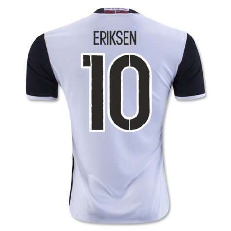 2016-2017 Denmark Away Shirt (Eriksen 10) - Kids
