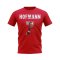 Jonas Hofmann Name And Number Bayer Leverkusen T-Shirt (Red)