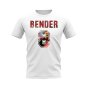 Lars Bender Name And Number Bayer Leverkusen T-Shirt (White)