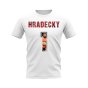 Lukas Hradecky Name And Number Bayer Leverkusen T-Shirt (White)