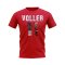 Rudi Voller Name And Number Bayer Leverkusen T-Shirt (Red)