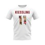 Stefan Kiessling Name And Number Bayer Leverkusen T-Shirt (White)
