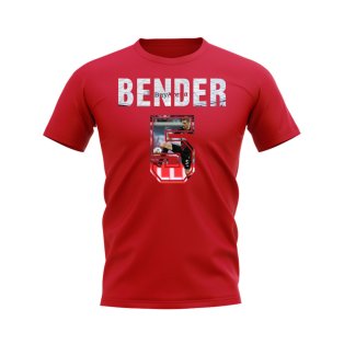 Sven Bender Name And Number Bayer Leverkusen T-Shirt (Red)
