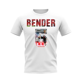 Sven Bender Name And Number Bayer Leverkusen T-Shirt (White)