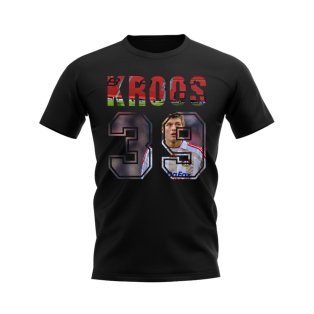 Toni Kroos Name And Number Bayer Leverkusen T-Shirt (Black)