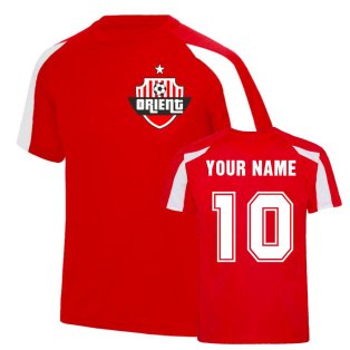 Leyton Orient Sports Training Jersey (Your Name)