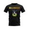 Jude Bellingham Name And Number Real Madrid T-Shirt (Black)